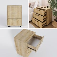 Moss Komodin Safir Meşe
