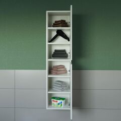 Frigya Banyo Boy Dolabı Beyaz