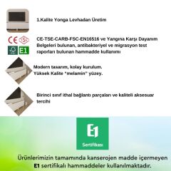 Viesmo Stonix Tv Ünitesi Dolunay Traverten