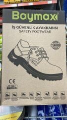 Baymax Süet Cırtlı Çelik Burun 41 Numara İş Ayakkabısı