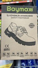 Baymax Süet Cırtlı Çelik Burun 45 Numara İş Ayakkabısı