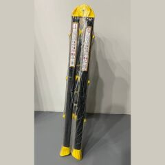 Zigana 3+3 Hardy Çift Çıkışlı Hafif Metal Merdiven